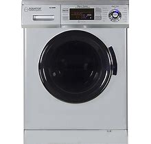 Equator All-In-One VENTED/VENTLESS Washer-Dryer 1.57Cf/13Lb 1200 Rpm 110V Silver