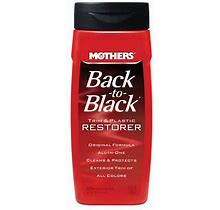 Mothers Back-To-Black Trim & Plastic Restorer, 12 Fl. Oz