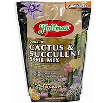Hoffman 10404 Organic Cactus And Succulent Soil Mix 4 Quarts
