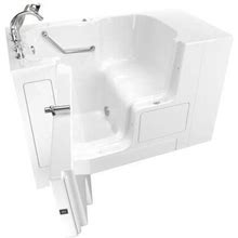 American Standard 52" X 32" Walk-In Soaking Bathtub Fiberglass In White | 40 H X 52 W In | Wayfair 94Ef6b90861333318b319f2c9ab6656f