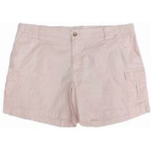 Lee Womens Pale Pink Comfort Waist Shorts 20
