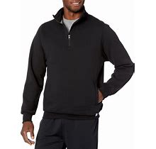 Russell Athletic Men's Dri-Power Fleece Quarter-Zip Cadet Sweatshirt