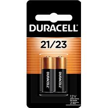 Duracell 21/23-12V Alkaline-Battery, 2 Count Pack, 21/23 12 Volt Alkaline-Battery, Long-Lasting For Key Fobs,-Car Alarms, GPS Trackers, And More