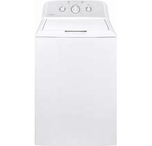Hotpoint 3.8-Cu Ft Agitator Top-Load Washer (White)