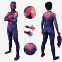 Spiderman 2099 Bodysuit Costume Cosplay Kids Spider-Man: Across The Spider-Verse Unibuy