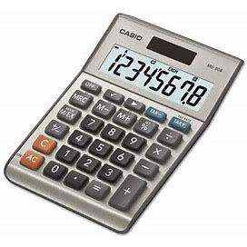 Casio Ms80b 8-Digit Lcd Ms-80B Tax And Currency Calculator