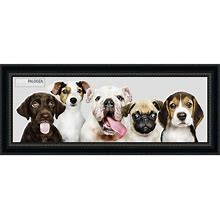 12X36 Traditional Black Complete Wood Panoramic Frame With UV Acrylic, Foam Board Backing, & Hardware