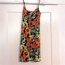 Loft Dresses | Ann Taylor Loft Petites Multicolor Floral Dress | Color: Black/Pink | Size: Xxsp