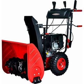 Powersmart Snow Blower 24 Inch 2-Stage 212Cc Engine Gas Powered With Electric Start PS24