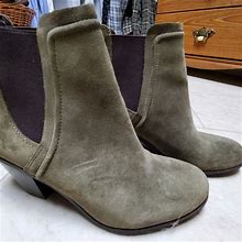 Sam Edelman Shoes | Sam Edelman Ankle Boots | Color: Brown/Green | Size: 7