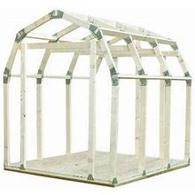2X4basics Shed Kit With Barn Roof