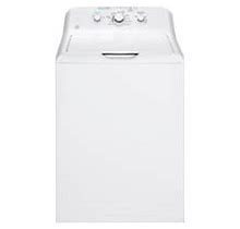 GE - 4.2 Cu. Ft. Top Load Washer With Precise Fill & Deep Rinse - White On White