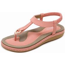 Comfort Slip On Sandals 7-Pink