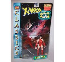 Marvel Comics X-Men Classics Elektra Light Up Ninja Blade Action Figure Toy Biz