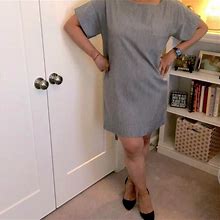 New York & Company Dresses | Gray Sheath Dress | Color: Gray | Size: L