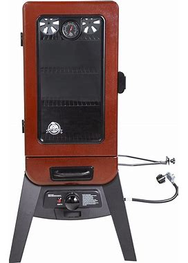 Pit Boss Grills PBV3G1 Vertical Smoker, Red Hammertone 684 Sq Inches (Pack Of 1)