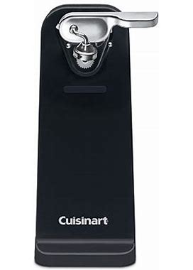 Cuisinart® Can Opener CCO-50BKN | Black | One Size | Gadgets + Food Prep Can Openers | One Touch Operation | Back To College