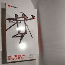 Allen Sports Deluxe Trunk Bike Carrier/ 2 Bike Rack Carrier, 102DN New Open Box