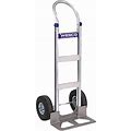 Wesco Industrial Products Cobra-Lite Series 410 600 Lb. Aluminum Hand Truck With 10" Pneumatic Wheels And 18" Nose Plate 220382