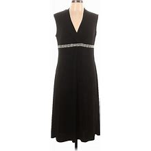 Merona Casual Dress - Sheath: Black Dresses - Women's Size Large