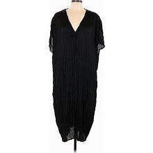 H&M Casual Dress - Midi: Black Dresses - Women's Size Large