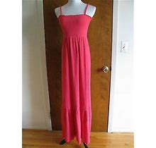 Juicy Couture Los Angeles California Women's Pink Long Dress