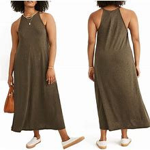 Madewell Dresses | Madewell Knit Cami Dress | Size S | Color: Green | Size: S