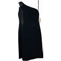 Evan Picone Work The Look Cocktail Dress Size 12 Black Beaded