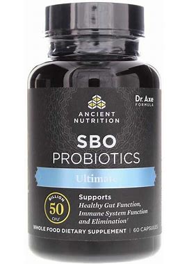 Ancient Nutrition, SBO Probiotics Ultimate, 60 Capsules