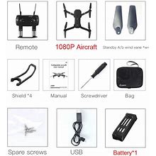 Mini Drone With Wide Angle HD Camera - International Shipping B 1080P 1B With Bag