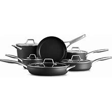 Calphalon Premier Hard-Anodized Nonstick Cookware 11-Piece Pots Pans Set