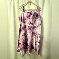 Forever 21 Dresses | Forever 21 Knit Purple Cam Fit/Flare Dress | Color: Purple/White | Size: 2X