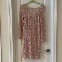 Js Collections Dresses | Bing Lace Sequin Dress | Color: Pink | Size: 10