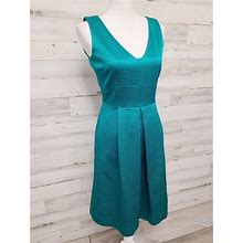 Ag Phillips Dresses | Ag Phillips Teal Designer Sheath Dress | Color: Blue/Green | Size: 2