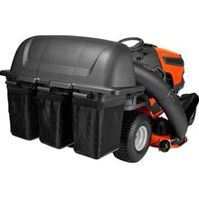 Husqvarna Triple Bagger Riding Lawn Mower Collection System, 9 Bushel, Fits 42in. Riding Mowers, Model 960730038