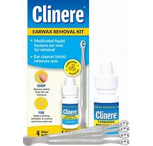 Clinere Carbamide Peroxide Ear Care Kit, Multicolor
