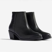 Nisolo Women's Marisa Inside Zip Boot - Black - Size 6.5