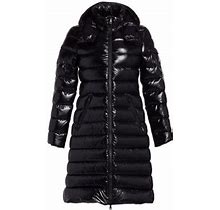 Moncler Women's Moka Long Down Puffer Coat - Black - Size XXL