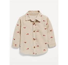 Old Navy Long-Sleeve Printed Corduroy Shirt For Baby