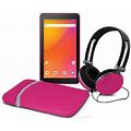 Ematic Egq378pn 7 Tablet - Android 8.1 Oreo Go Edition - 1.2Ghz - 16Gb - 1GB RAM (Pink)