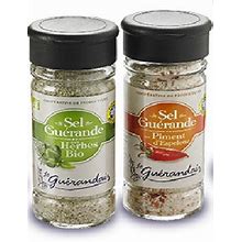 Celtic Sea Salt With Organic Herbs Or With Espelette Pepper Or Both