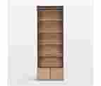 Natasha Solid Pine Wood Bookcase With Shelves | Crate & Barrel