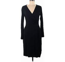 Boden Casual Dress - Sweater Dress: Black Dresses - Women's Size 8