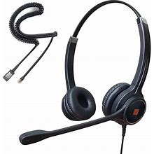 IPD IPH-255 Phone Headset With Noise Cancelling Microphone For Office And Call Center -Compatible With Cisco Landline Phones -7800/7900/8800/6945