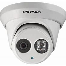 HIKVISION 4 Megapixel EXIR Poe Turret IP Outdoor Surveillance Camera, DS-2CD2342WD-I 2.8mm Lens,White