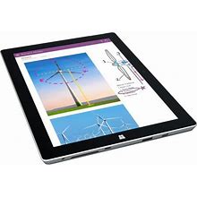 Microsoft Surface 3 Tablet, 10.8", 2 GB, 64 GB Storage, Windows 10 Home, 4G, Silver
