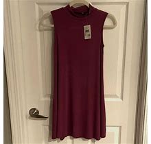 Penelope Tree Dresses | Penelope Tree A Line Sleeveless Knit Dress Nwt | Color: Purple | Size: 10