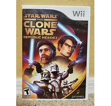 Star Wars The Clone Wars: Republic Heroes - Nintendo Wii By Lucasarts