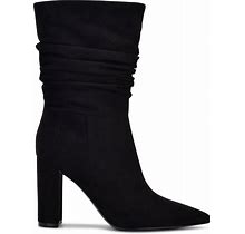 Nine West Denner Dress Boots - Suede - Black (Size 12) , Medium Width