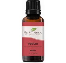 Plant Therapy Vetiver Essential Oil 100% Pure, Undiluted, Natural Aromatherapy, Therapeutic Grade 30 Ml (1 Oz)